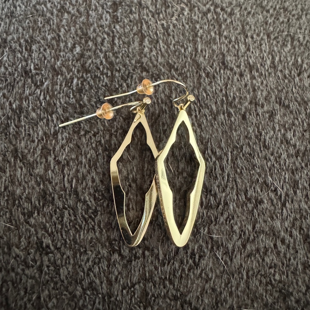 Kendra Scott Gold Geometric Earrings
